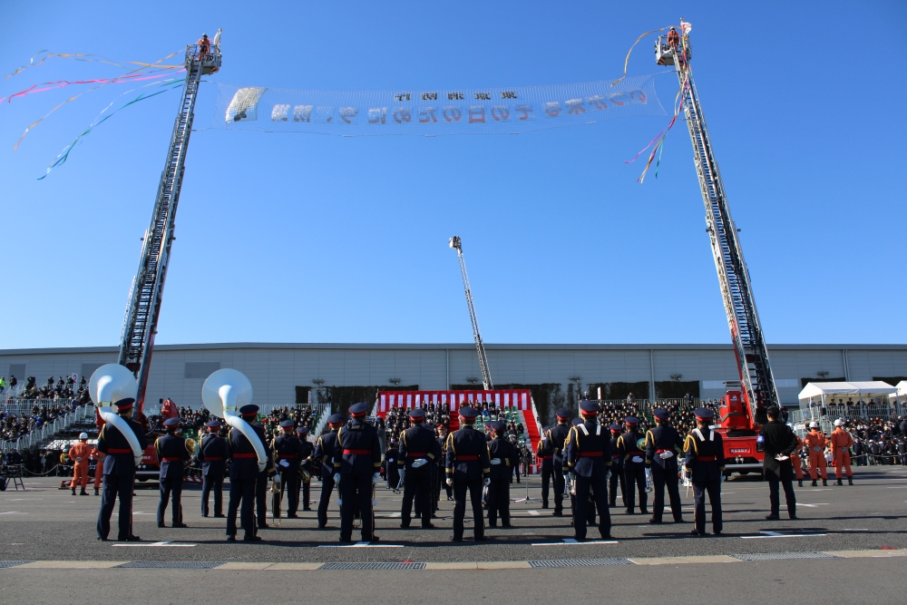 メインビジュアル画像：東京消防出初式