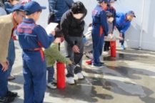 初期消火訓練指導