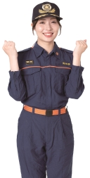 女性消防団員