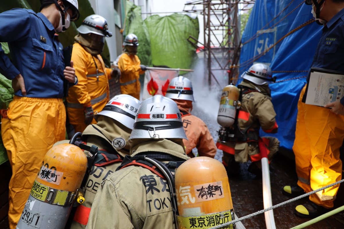 ポンプ中隊等消防活動技術訓練の写真３