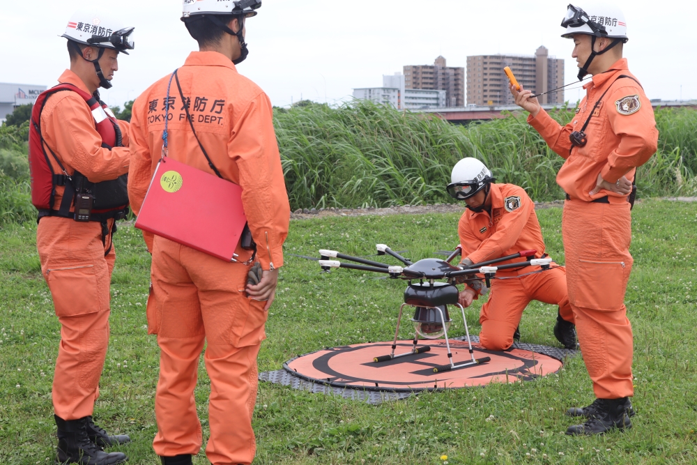 ドローンの設定写真