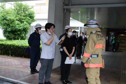 危険物安全週間に伴う消防演習を実施