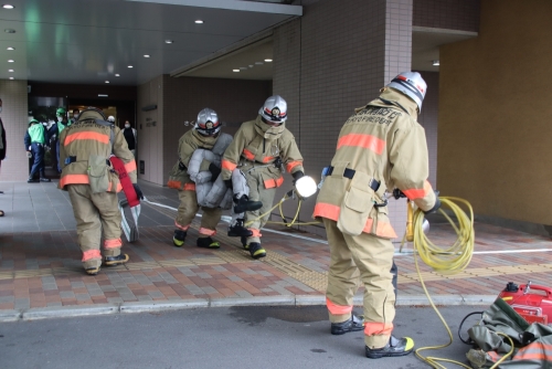 危険物安全週間に伴う消防演習を実施