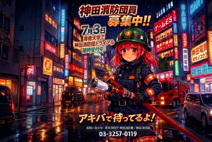 神田消防団トライアル