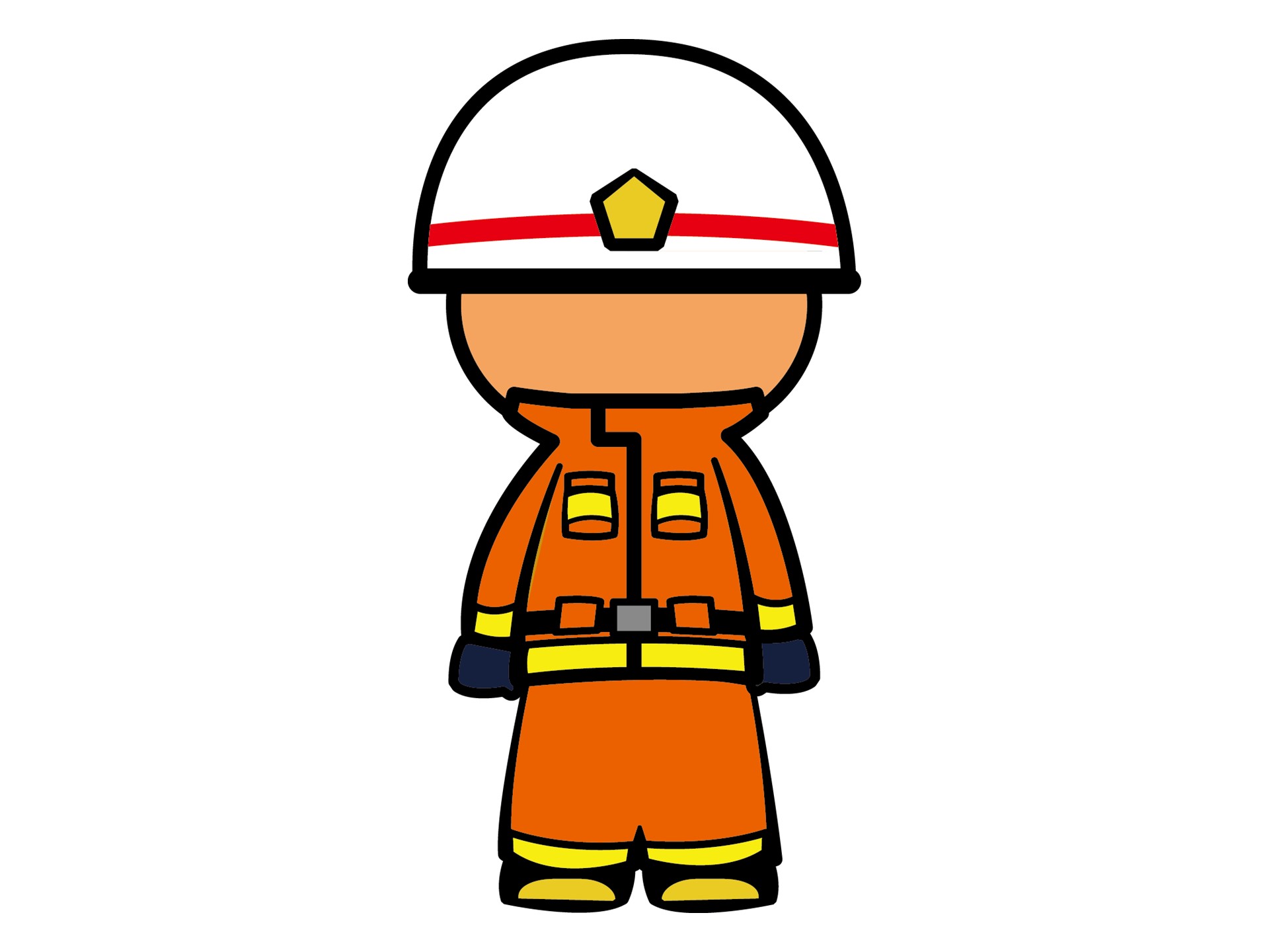 救助隊員イラスト