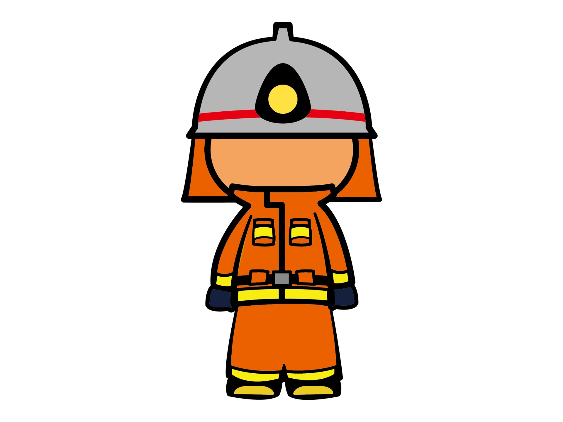 救助隊員イラスト