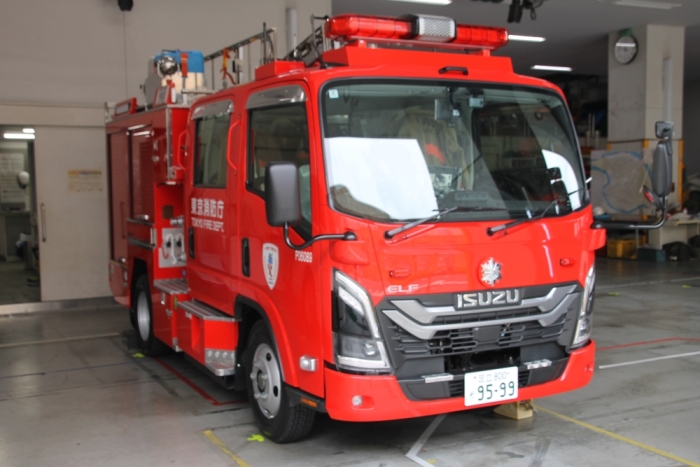小型ポンプ車