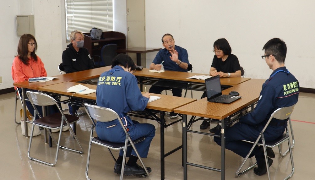 青梅防災士グループ『ifの会』との意見交流会