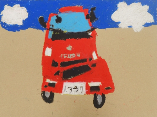 写生画＿練馬第二小学校＿１年＿小林　咲英（File：148KB）