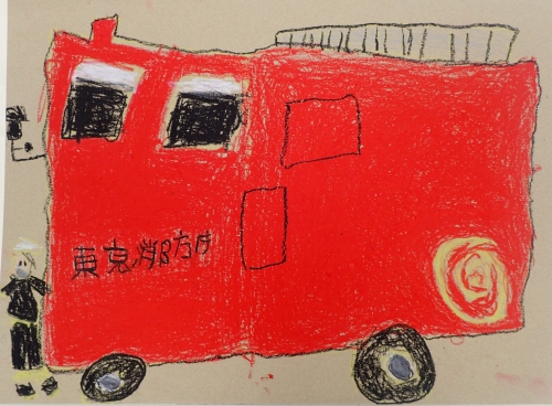 写生画＿練馬第二小学校＿１年＿浅井　那和葉（File：184KB）