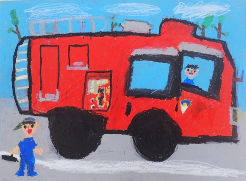  写生画＿練馬第二小学校＿２年＿古山　怜（File：163KB）