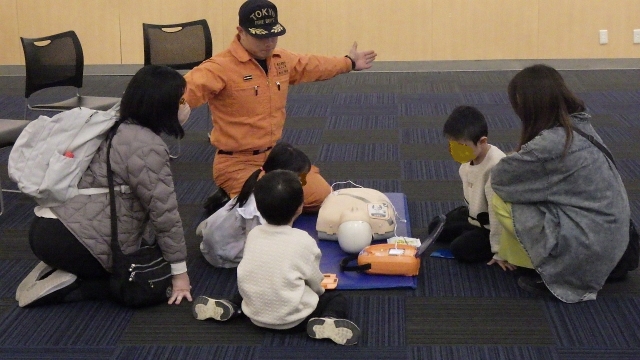 身近な人へいざというときのために！「応急救護」