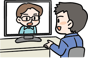 オンライン個別相談会のイメージ