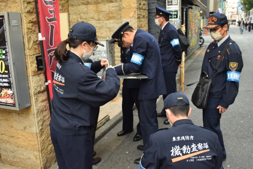 歌舞伎町の立入検査