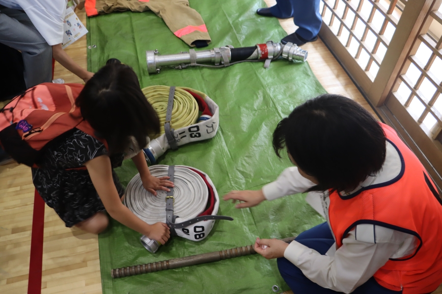 消防器具紹介コーナー
