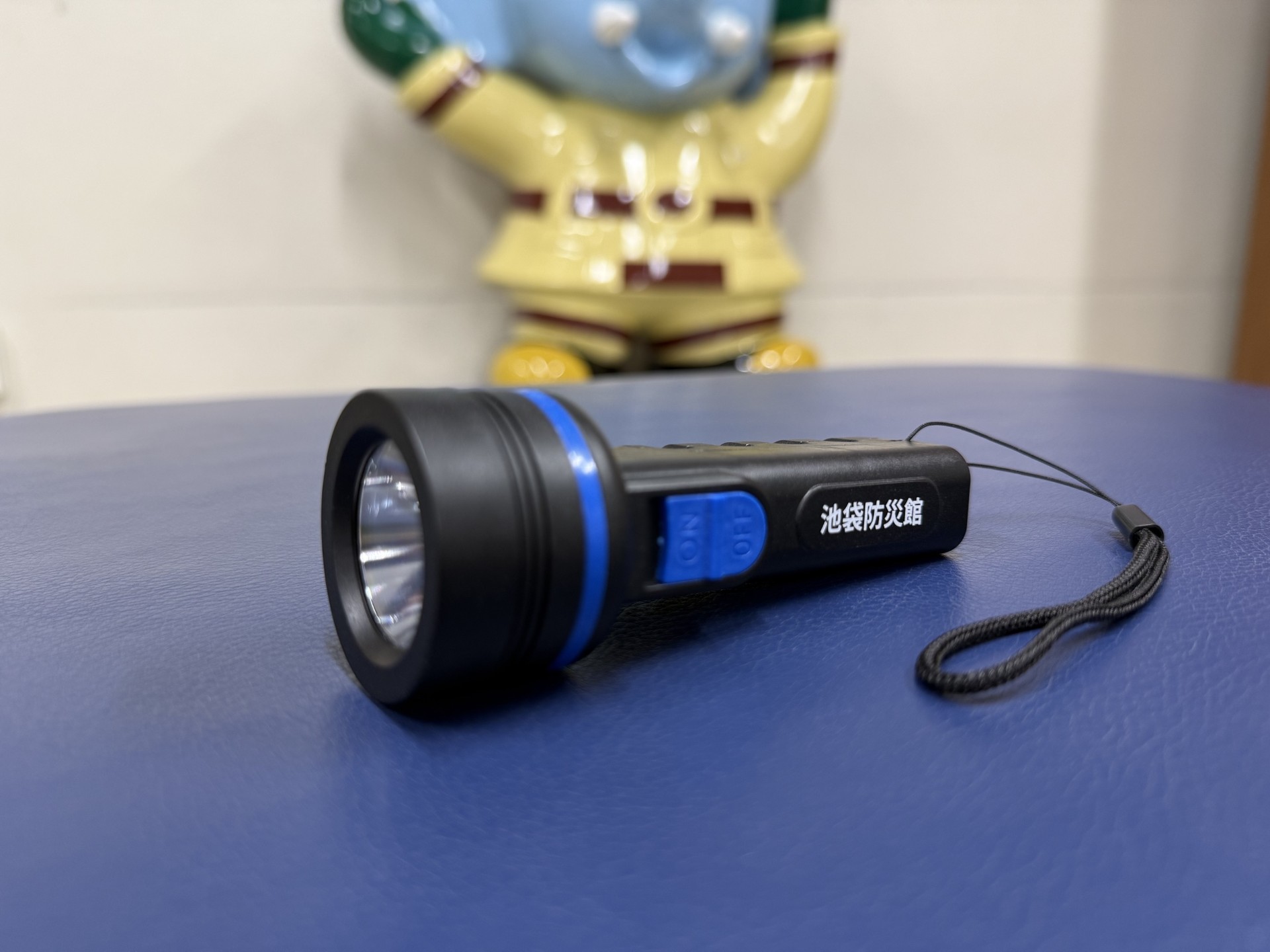 ナイトツアーの懐中電灯