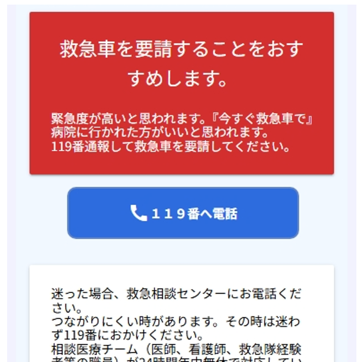緊急度を確認