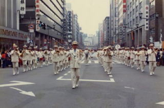 昭和55年 日本橋・京橋まつりでのパレード