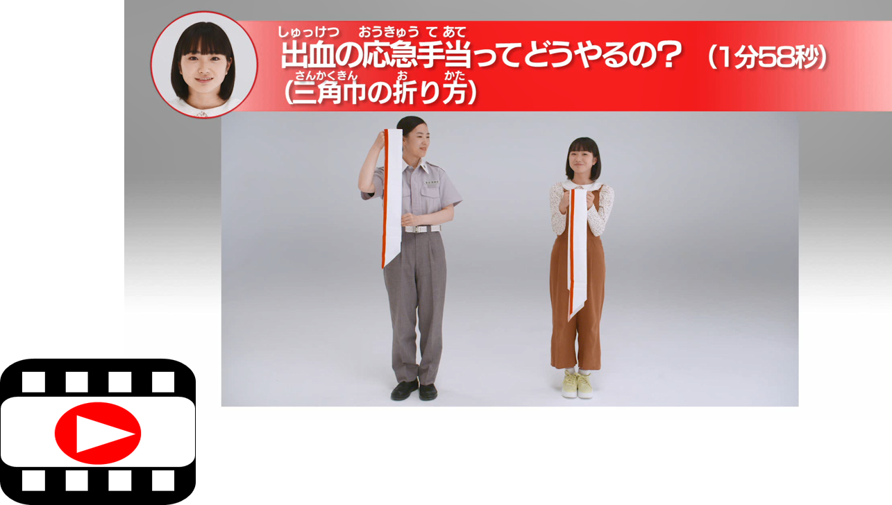 出血の手当ってどうやるの　