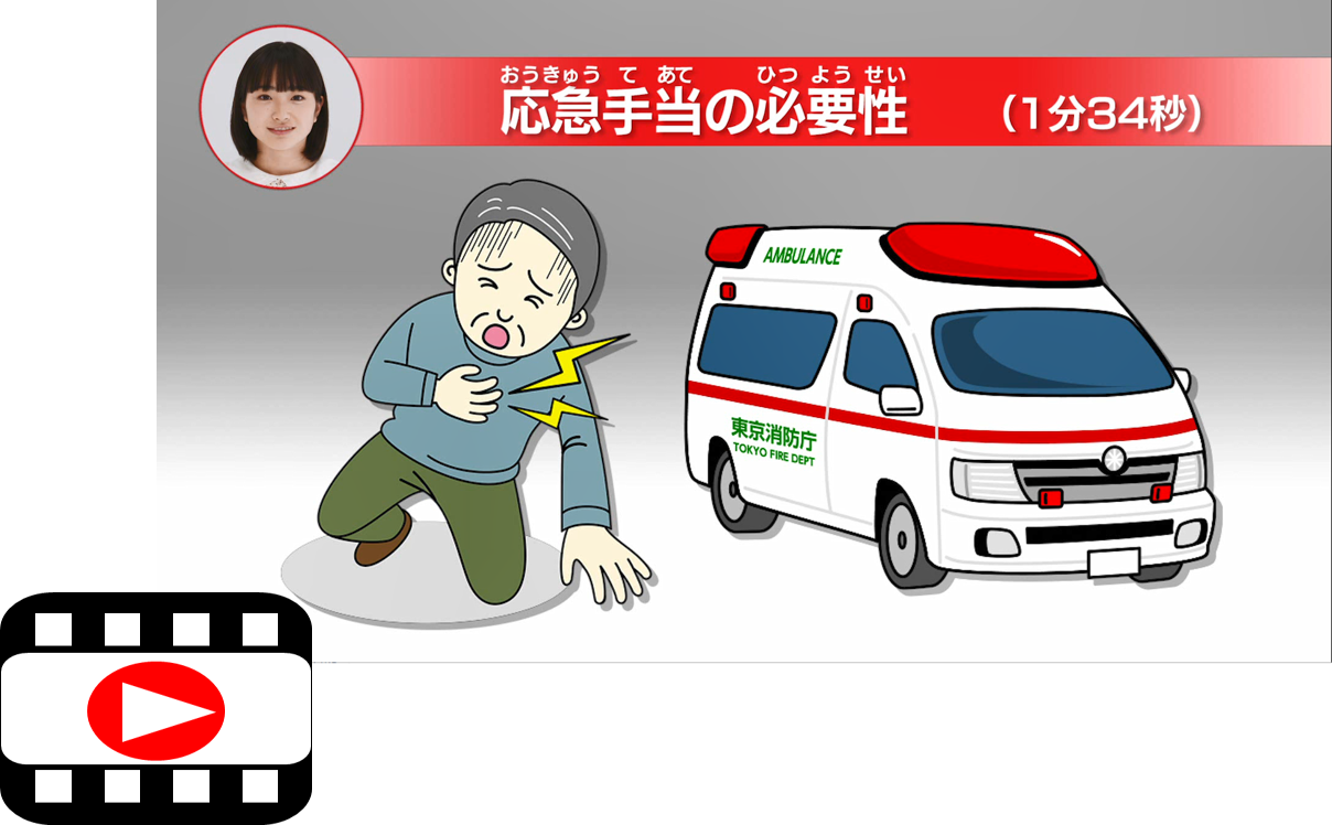 応急手当の必要性　