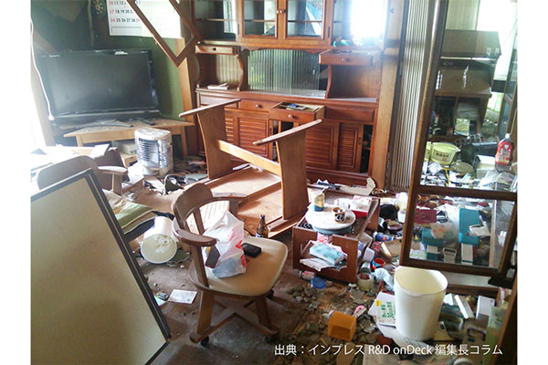 建物内被害（Ｈ２８熊本地震） イメージ