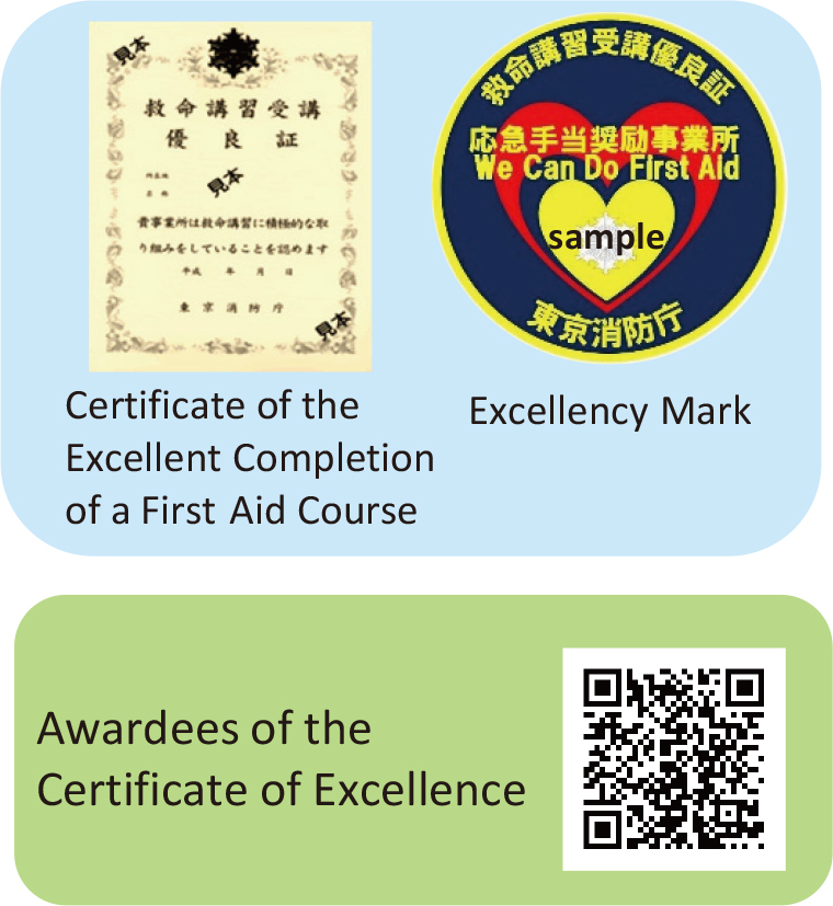 Excellence for First Aid Course Completion